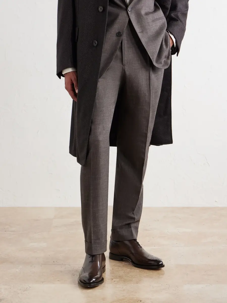 Berluti Alessandro Ajoure Leather Oxford Shoes - Men | Thumbnail 2 Berluti Alessandro Ajoure Leather Oxford Shoes - Men | Thumbnail 2