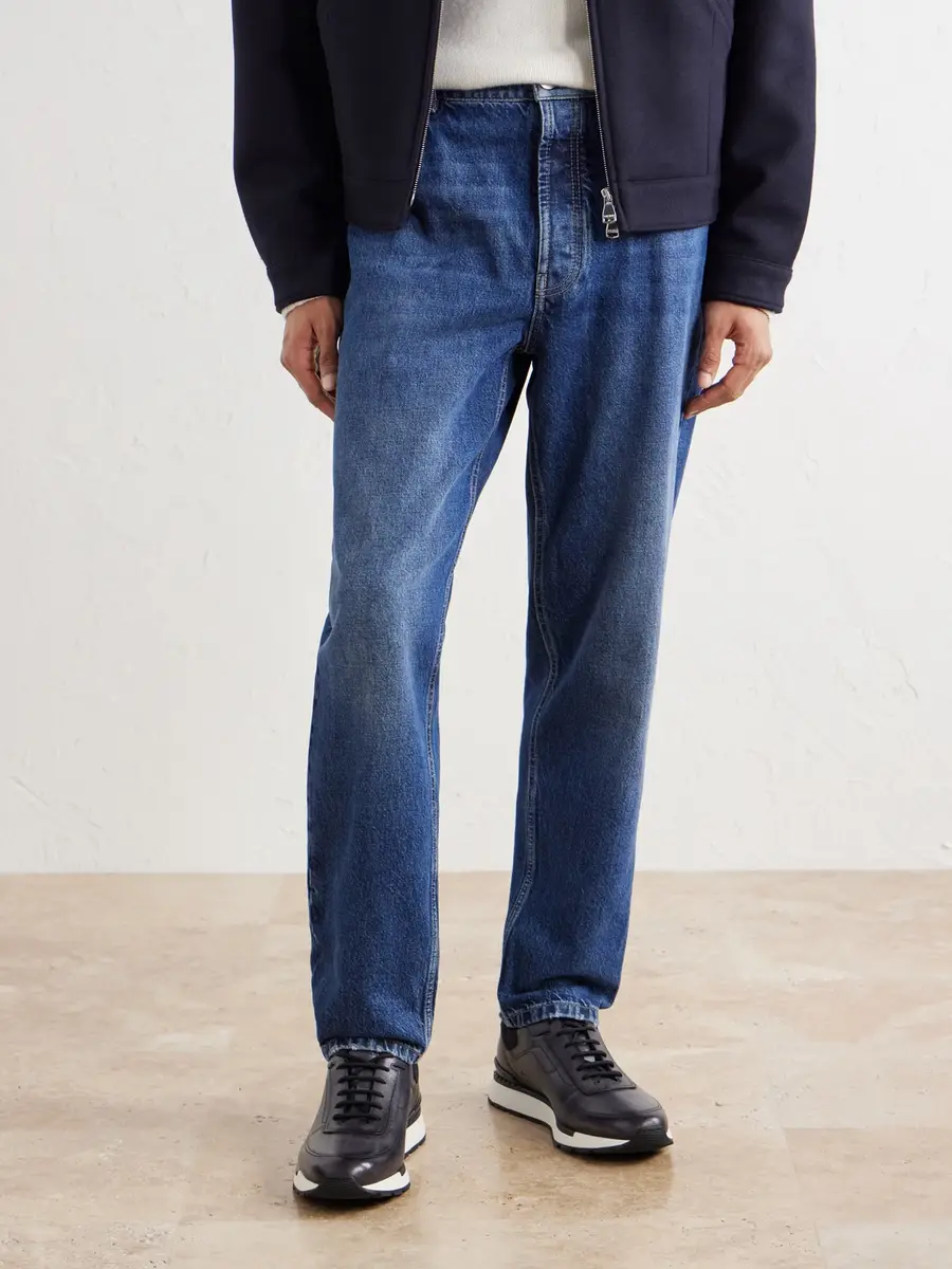 Berluti Fast Track Suede-Trimmed Full-Grain Venezia Softy Leather Sneakers - Men | Thumbnail 2 Berluti Fast Track Suede-Trimmed Full-Grain Venezia Softy Leather Sneakers - Men | Thumbnail 2