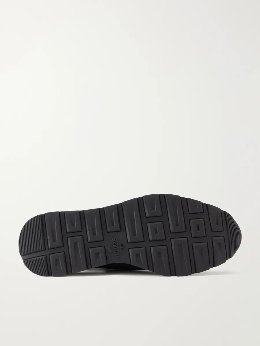 Berluti Fast Track Suede-Trimmed Full-Grain Venezia Softy Leather Sneakers - Men | Thumbnail 3 Berluti Fast Track Suede-Trimmed Full-Grain Venezia Softy Leather Sneakers - Men | Thumbnail 3
