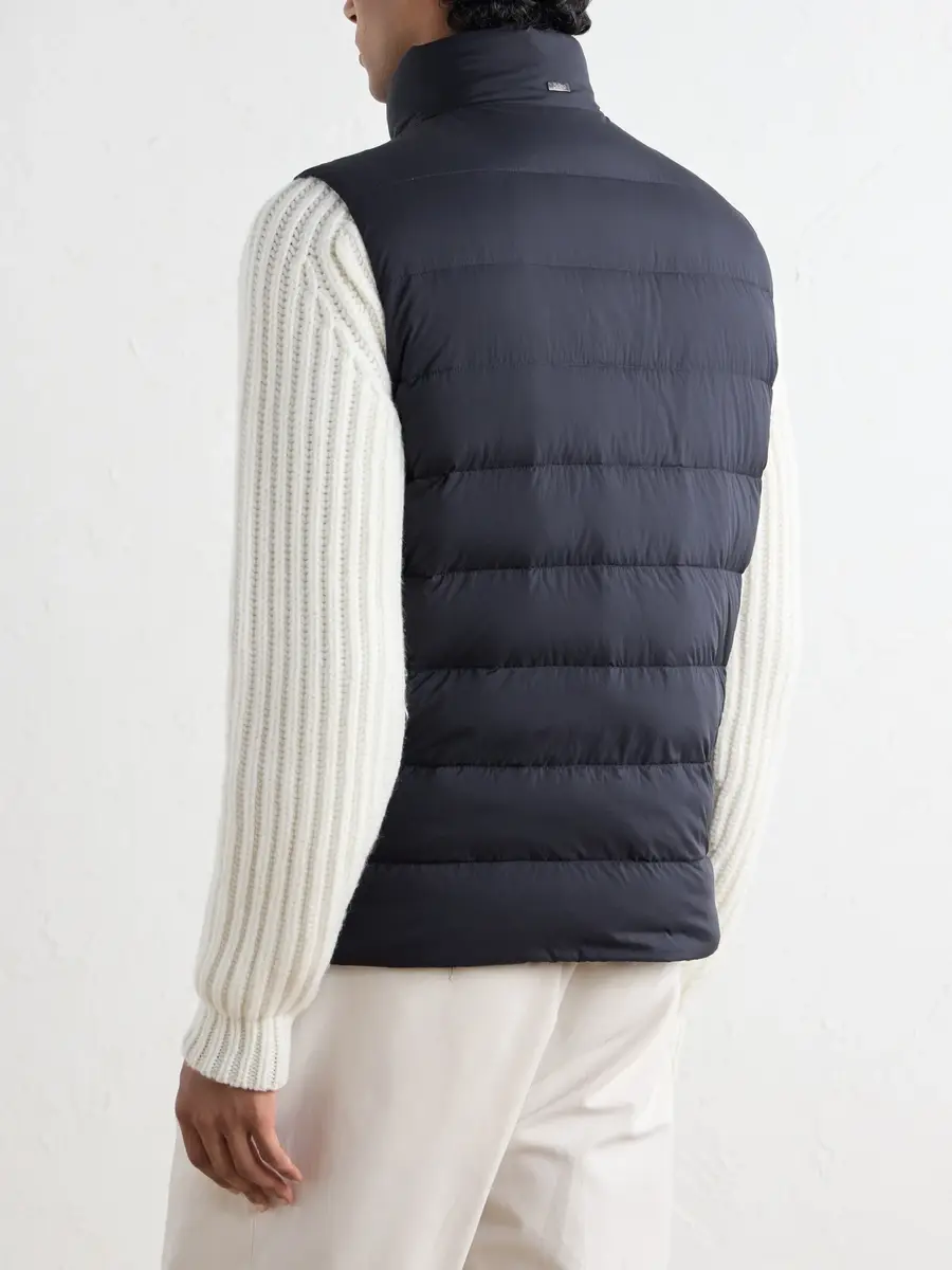 HERNO Ecoage Quilted Padded Down Gilet - Men | Thumbnail 4 HERNO Ecoage Quilted Padded Down Gilet - Men | Thumbnail 4