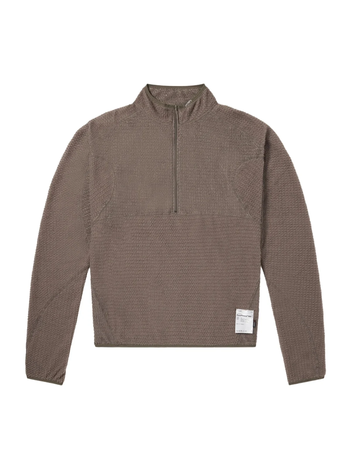 Satisfy Logo-Print FuzzFleece™ Half‑Zip Running Top - Men