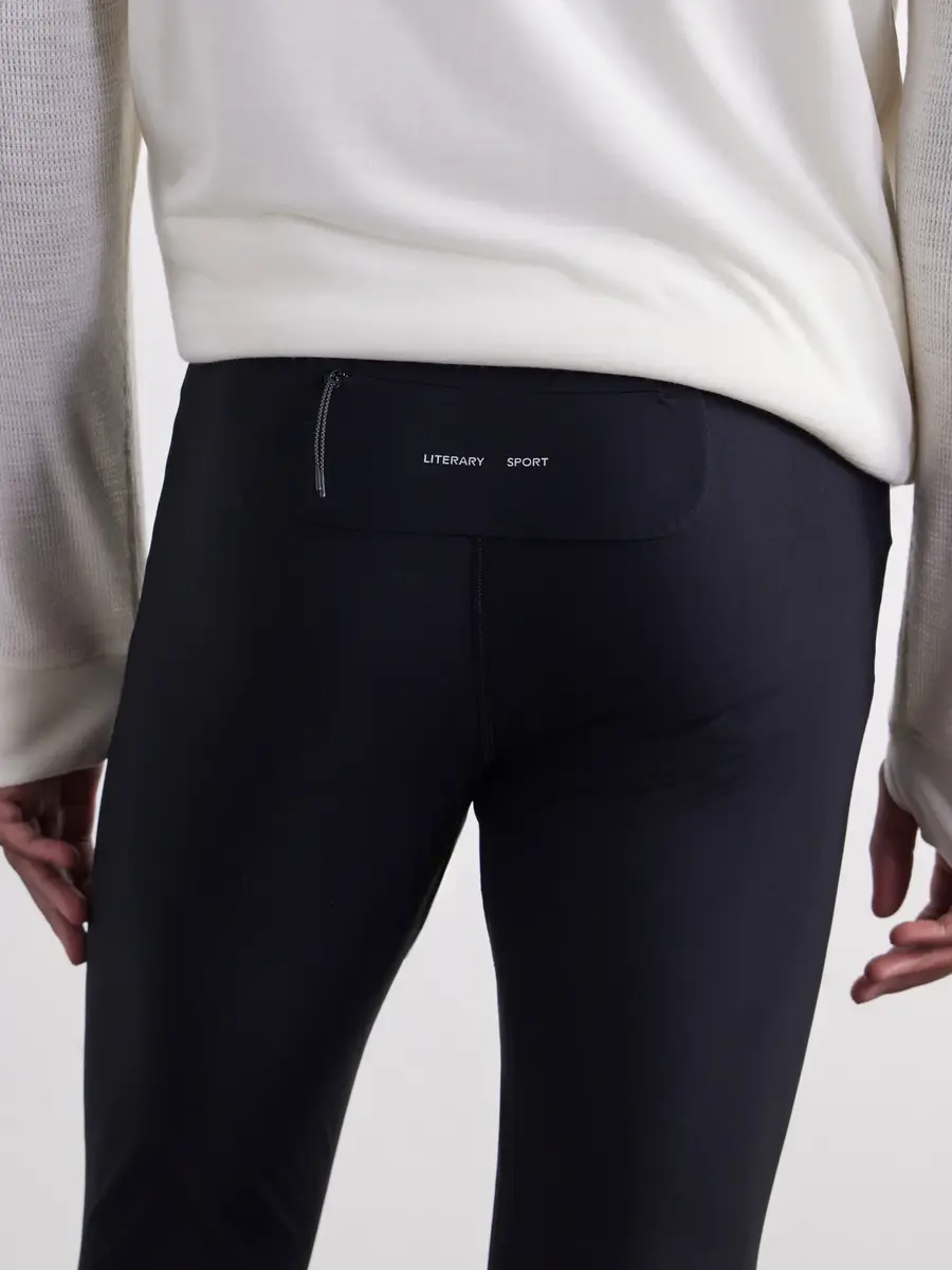Literary Sport Mare Drawstring Stretch-Jersey Running Leggings - Men | Thumbnail 5