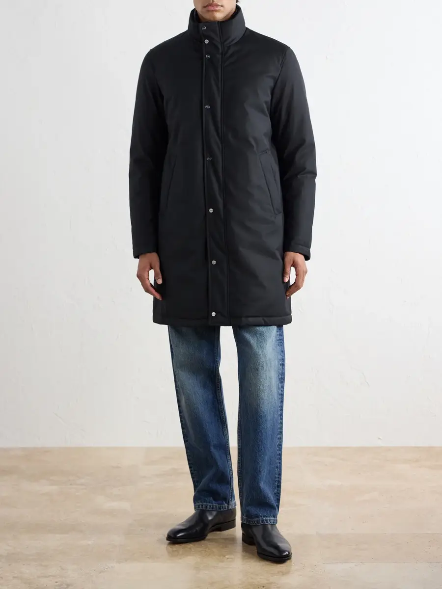 HERNO New Business Layered Padded Shell Down Coat - Men | Thumbnail 3
