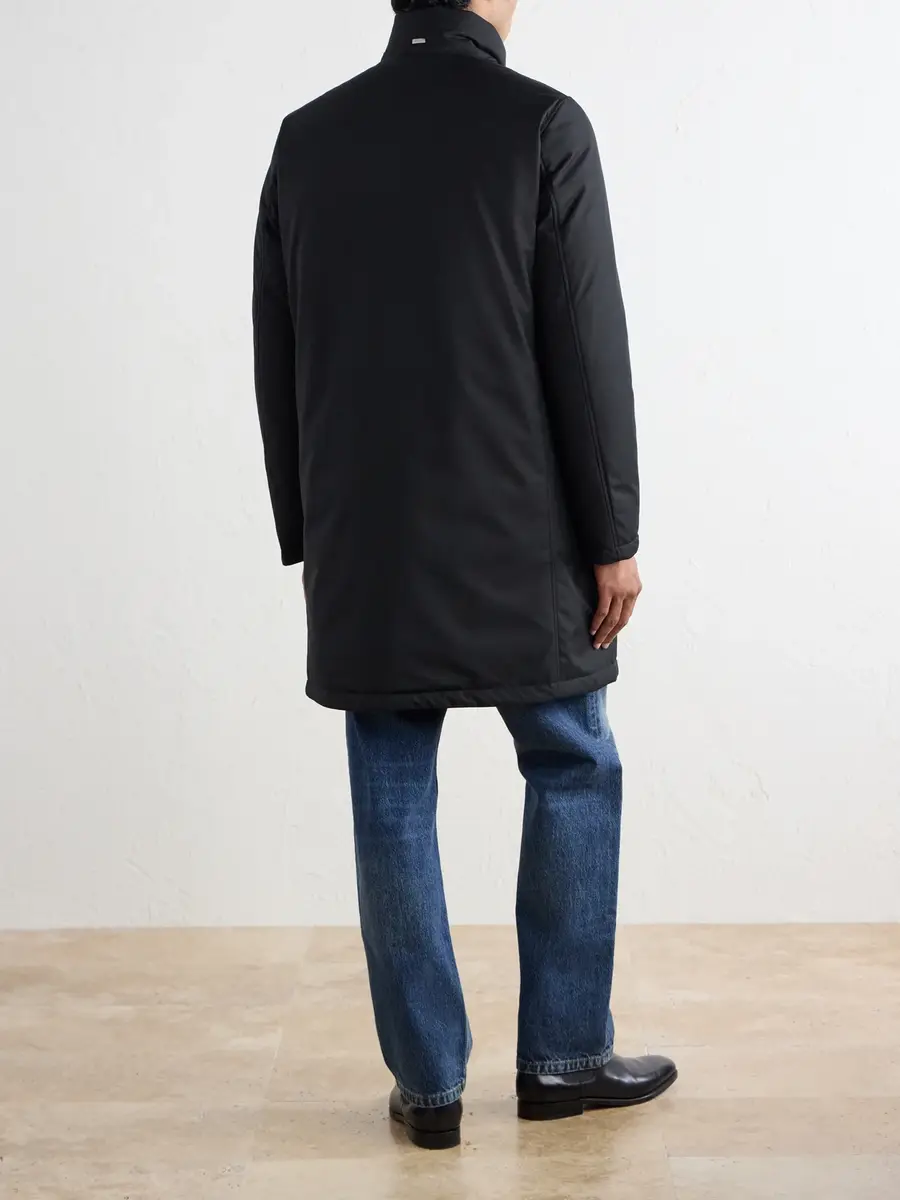 HERNO New Business Layered Padded Shell Down Coat - Men | Thumbnail 4