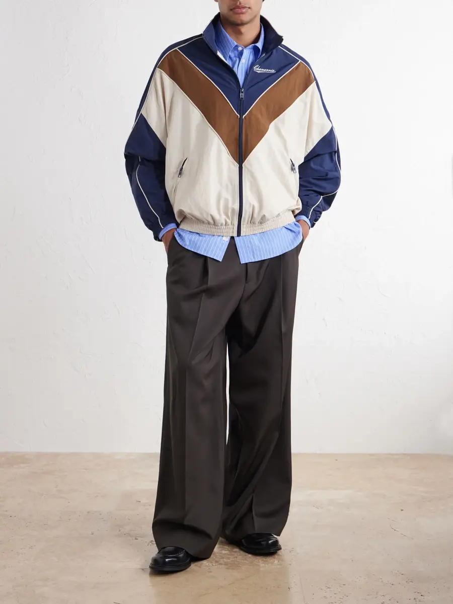 Willy Chavarria Bad Body Cotton-Jersey Track Jacket - Men | Thumbnail 2