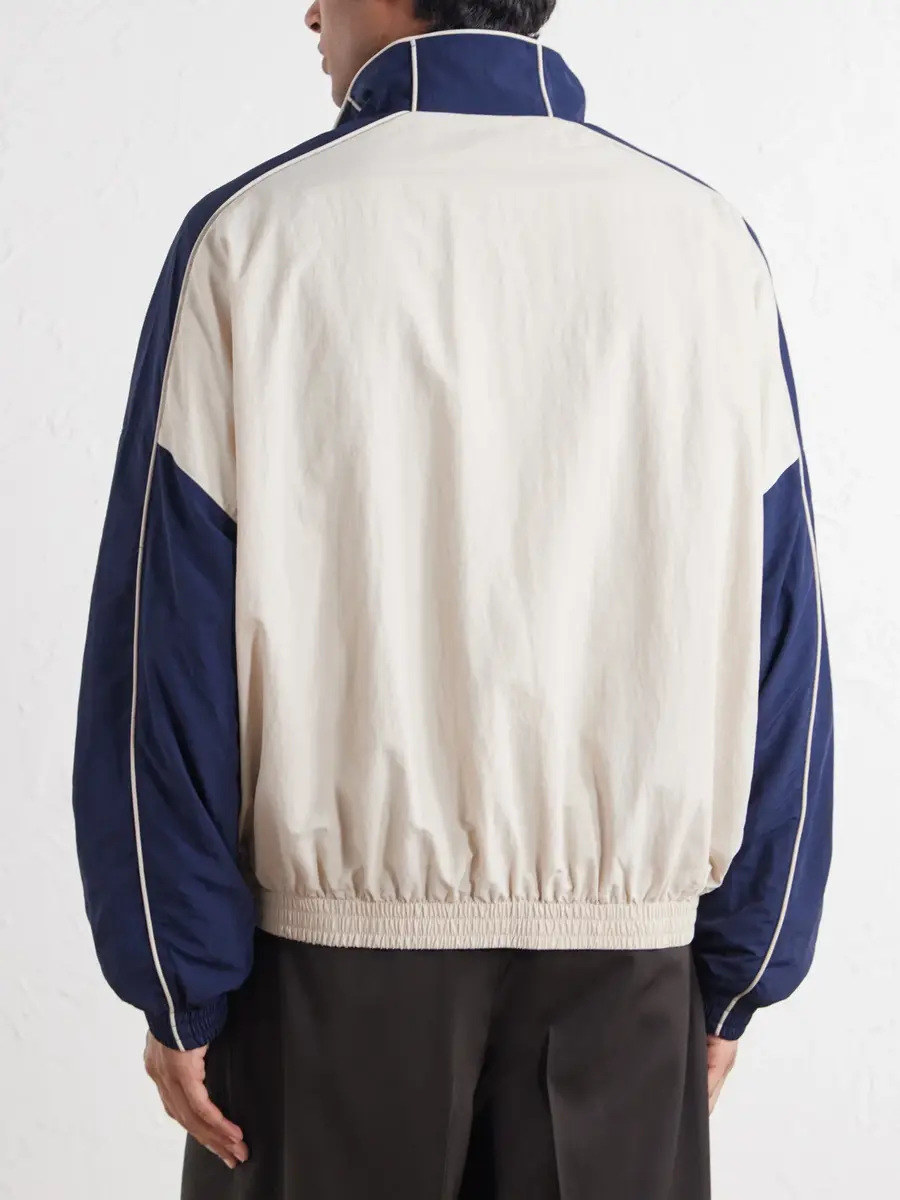 Willy Chavarria Bad Body Cotton-Jersey Track Jacket - Men | Thumbnail 4