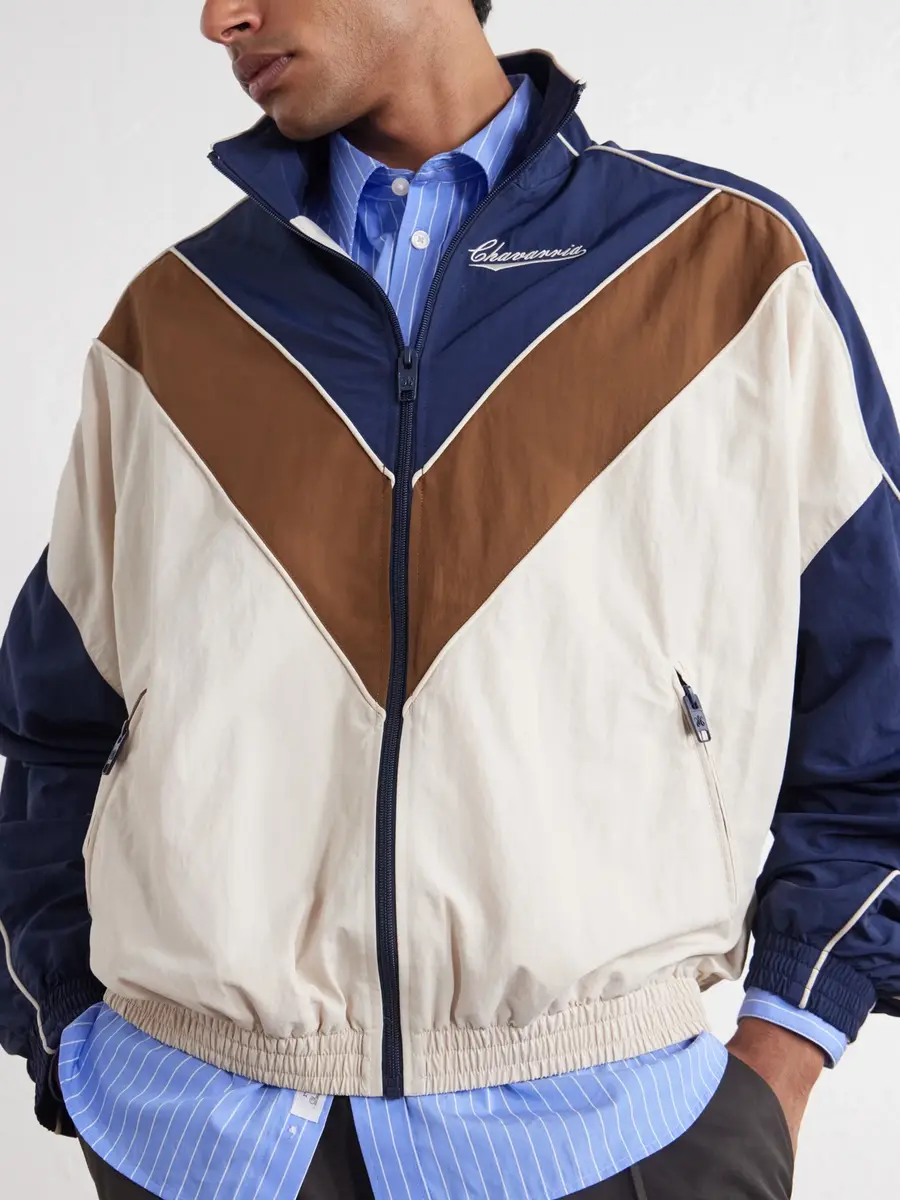 Willy Chavarria Bad Body Cotton-Jersey Track Jacket - Men | Thumbnail 5