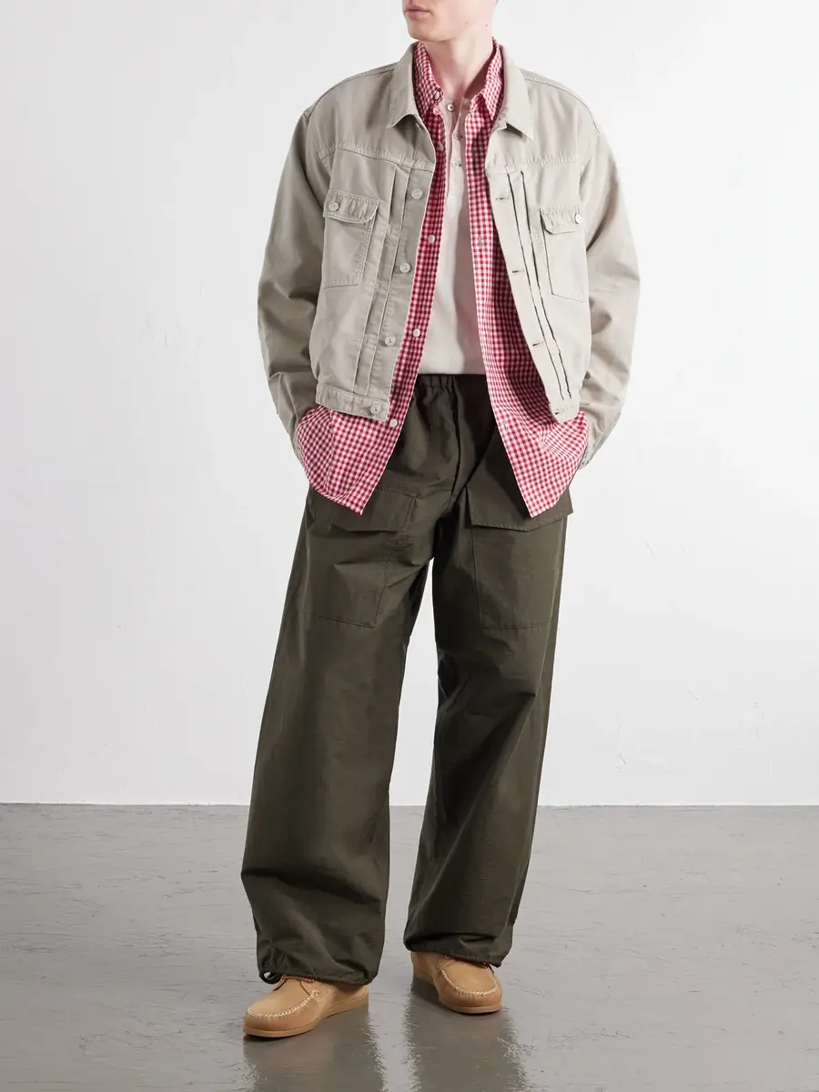 Visvim 101XX Embroidered Garment-Dyed Corduroy Jacket - Men | Thumbnail 2 Visvim 101XX Embroidered Garment-Dyed Corduroy Jacket - Men | Thumbnail 2