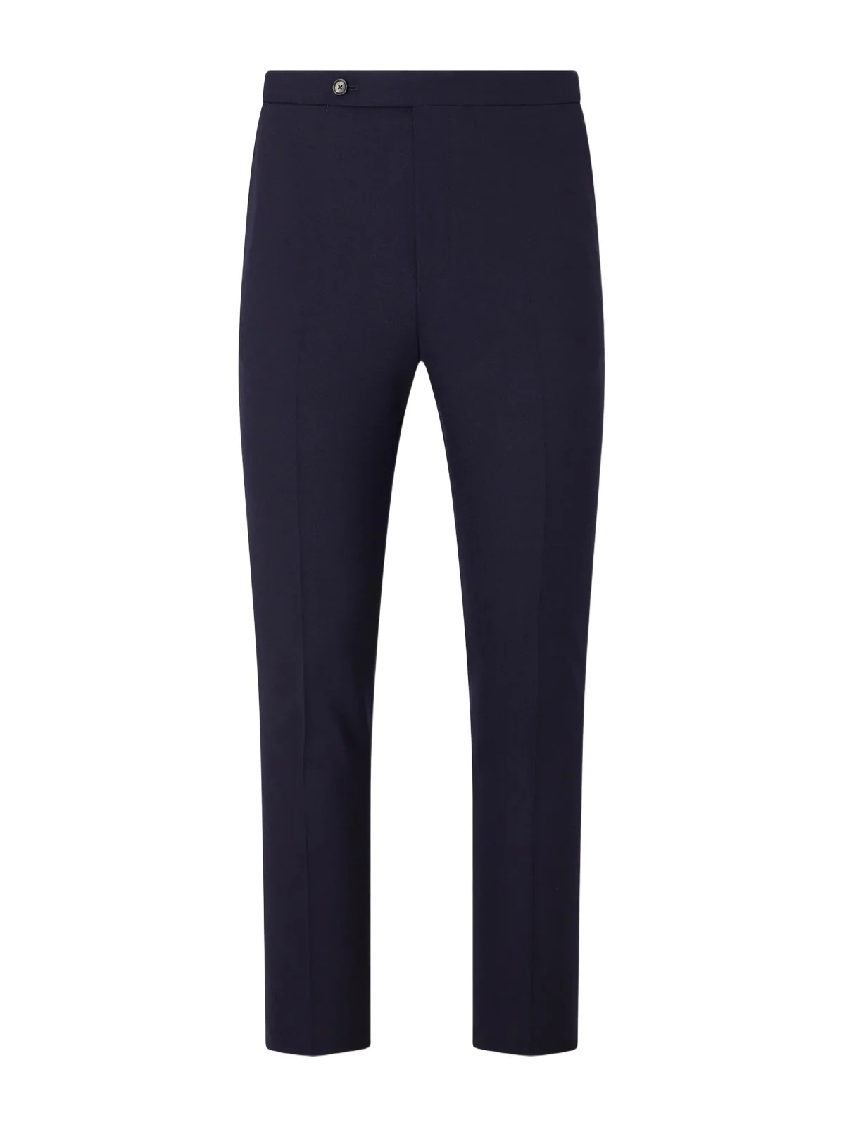 Tapered Virgin Wool Suit Trousers - Men Tapered Virgin Wool Suit Trousers - Men