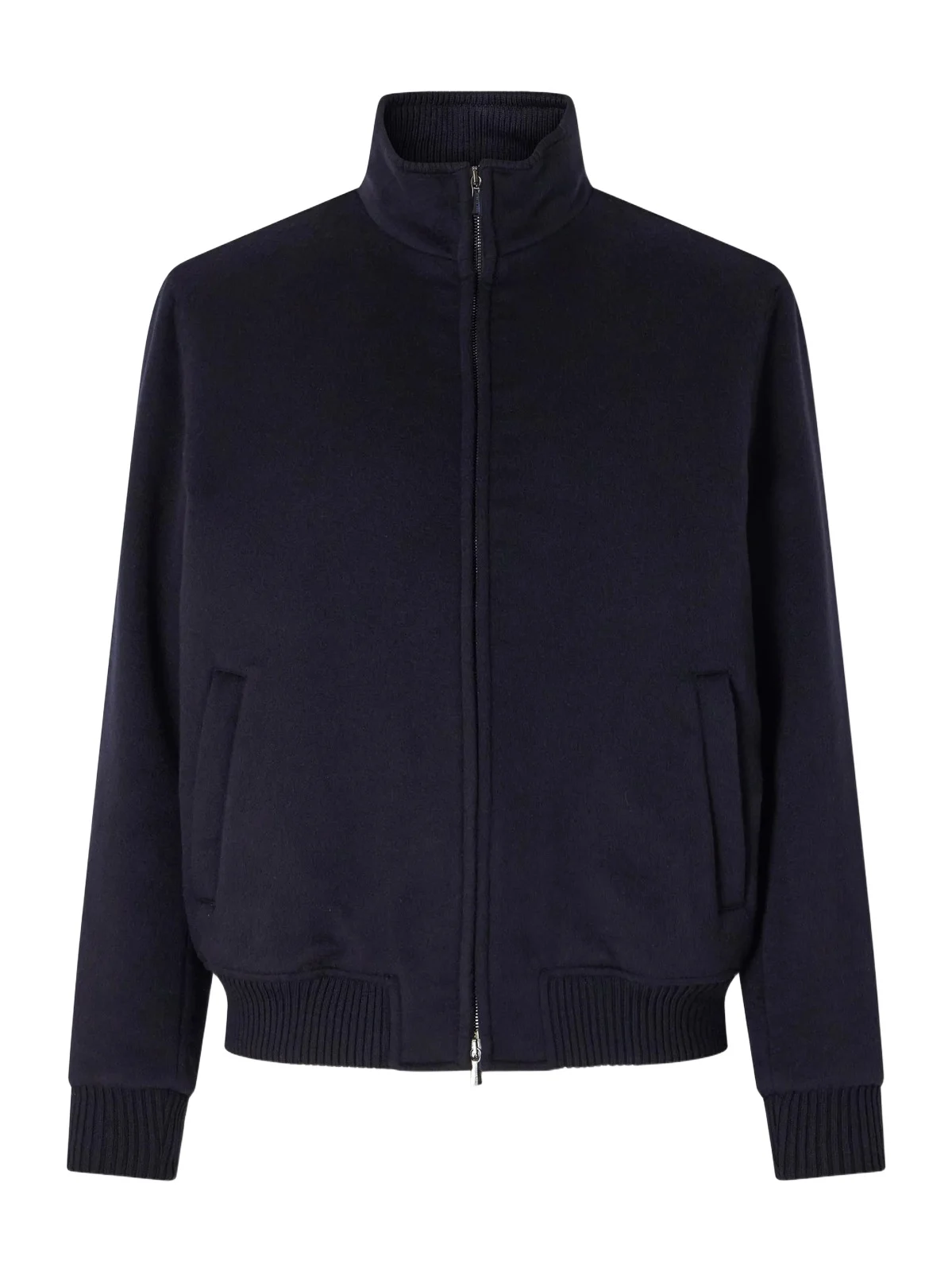 Thom Sweeney Wool and Cashmere-Blend Flannel Bomber Jacket - Men