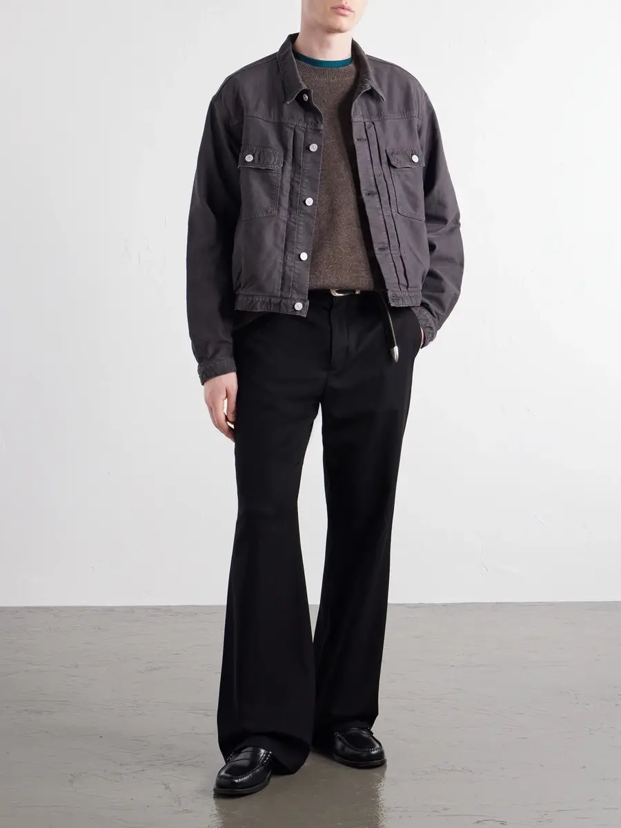 Visvim 101XX Embroidered Garment-Dyed Corduroy Jacket - Men | Thumbnail 2