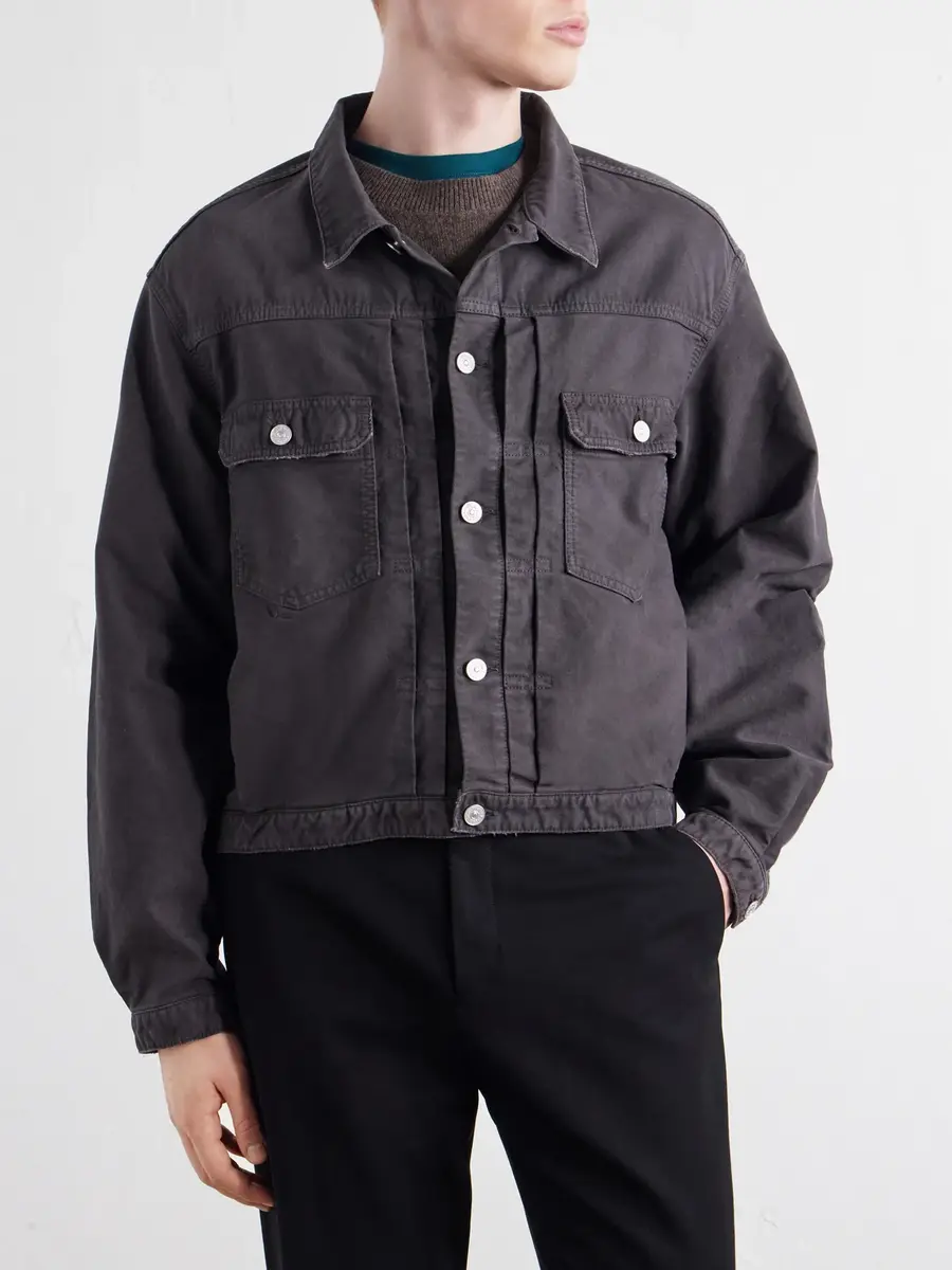 Visvim 101XX Embroidered Garment-Dyed Corduroy Jacket - Men | Thumbnail 3