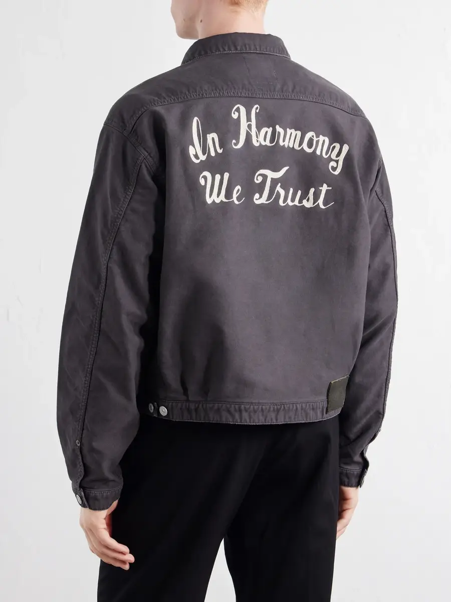 Visvim 101XX Embroidered Garment-Dyed Corduroy Jacket - Men | Thumbnail 4