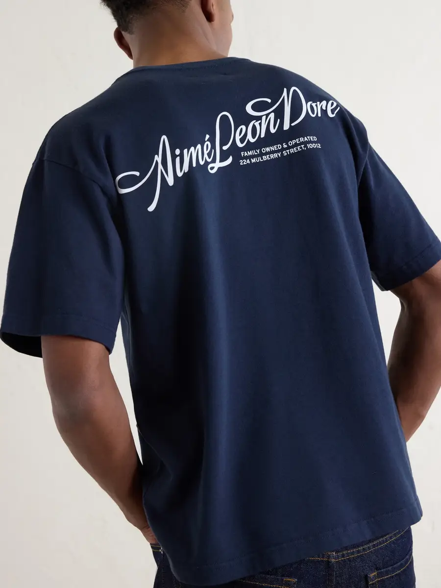 Aimé Leon Dore Logo-Printed Cotton-Jersey T-Shirt - Men | Thumbnail 5