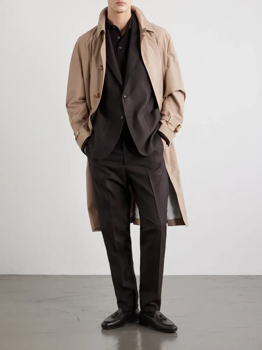 De Petrillo Posillipo Virgin Wool-Twill Suit Jacket - Men | Thumbnail 2 De Petrillo Posillipo Virgin Wool-Twill Suit Jacket - Men | Thumbnail 2
