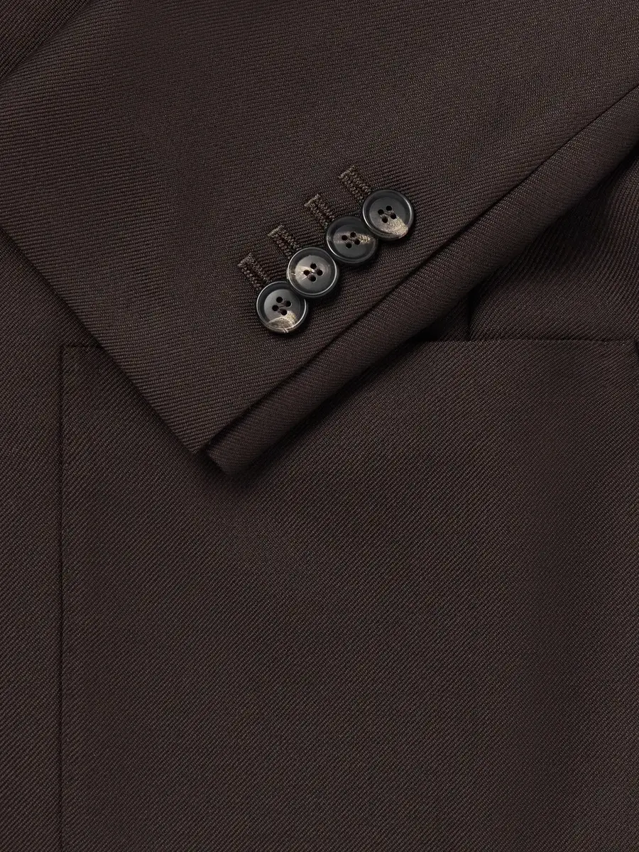 De Petrillo Posillipo Virgin Wool-Twill Suit Jacket - Men | Thumbnail 6 De Petrillo Posillipo Virgin Wool-Twill Suit Jacket - Men | Thumbnail 6
