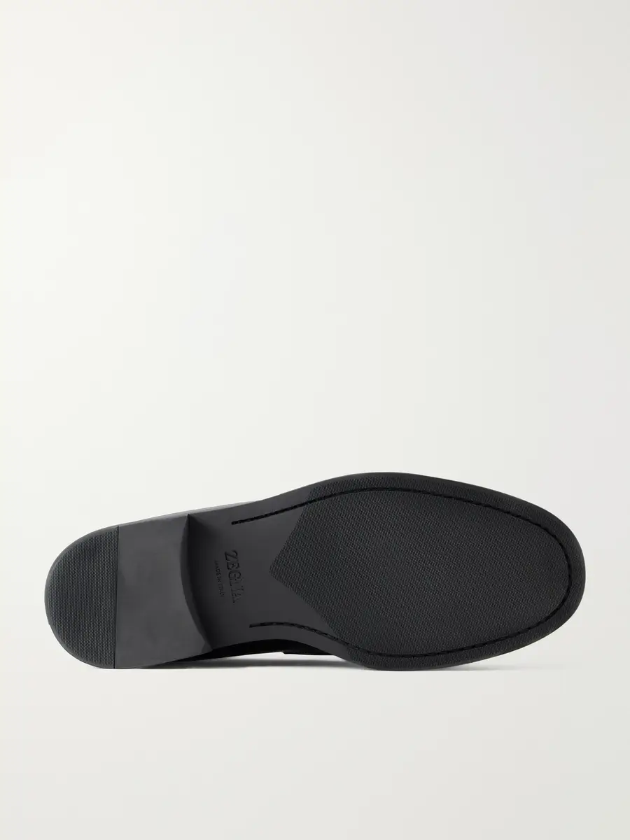 Zegna Leather Loafers - Men | Thumbnail 3