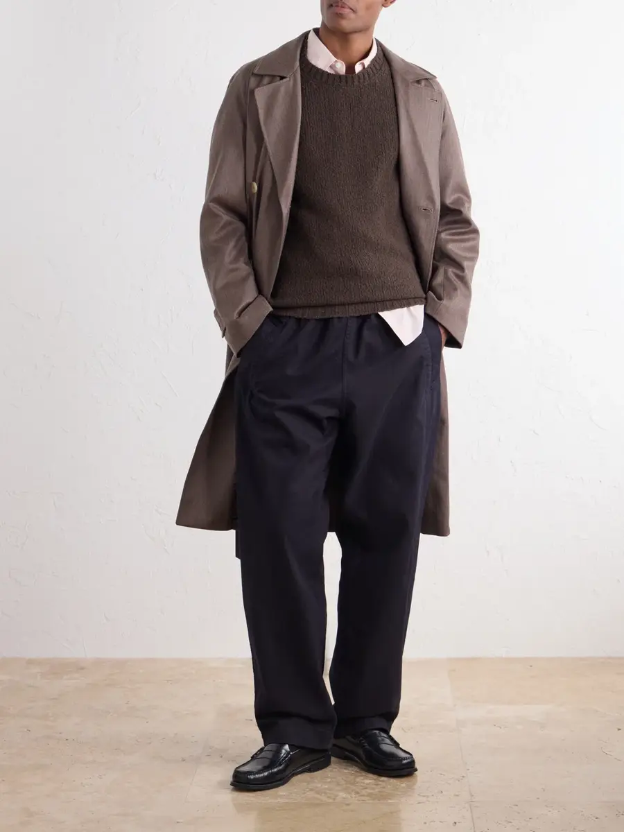 De Bonne Facture Ribbed Wool Sweater - Men | Thumbnail 2 De Bonne Facture Ribbed Wool Sweater - Men | Thumbnail 2