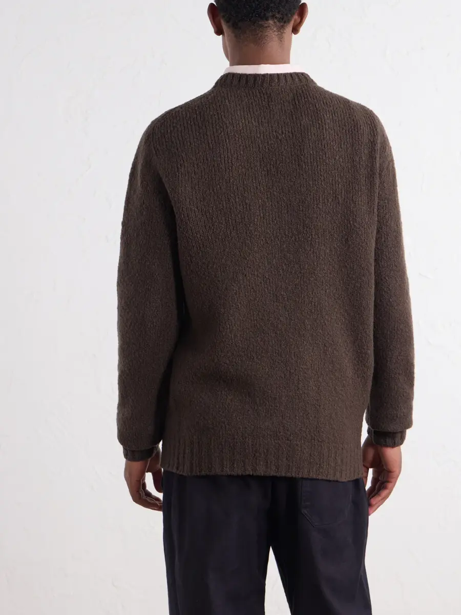 De Bonne Facture Ribbed Wool Sweater - Men | Thumbnail 4 De Bonne Facture Ribbed Wool Sweater - Men | Thumbnail 4