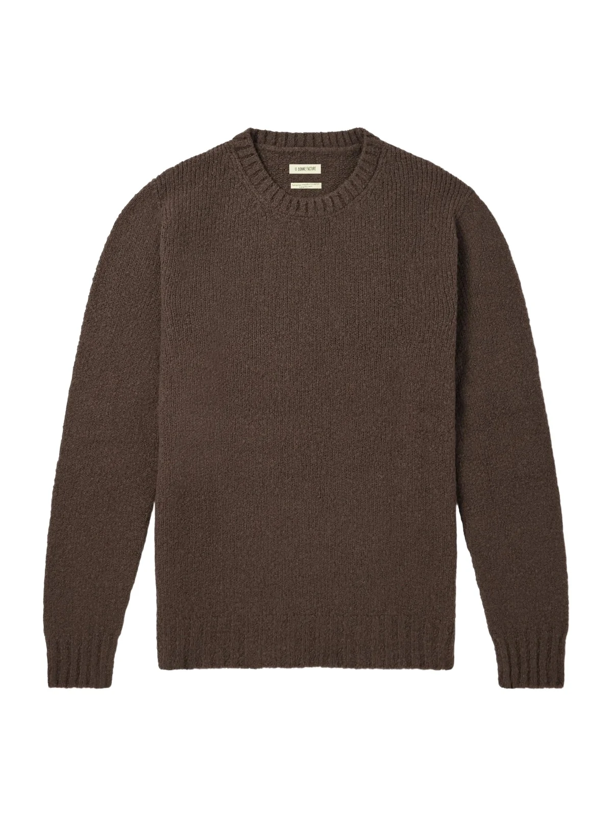 Ribbed Wool Sweater - Men