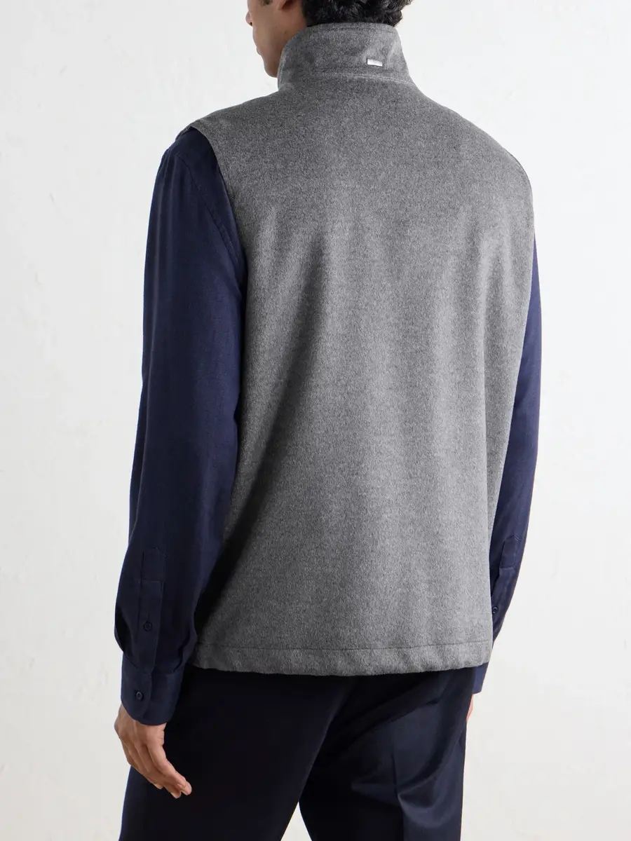 HERNO Wool and Cashmere-Blend Vest - Men | Thumbnail 4 HERNO Wool and Cashmere-Blend Vest - Men | Thumbnail 4