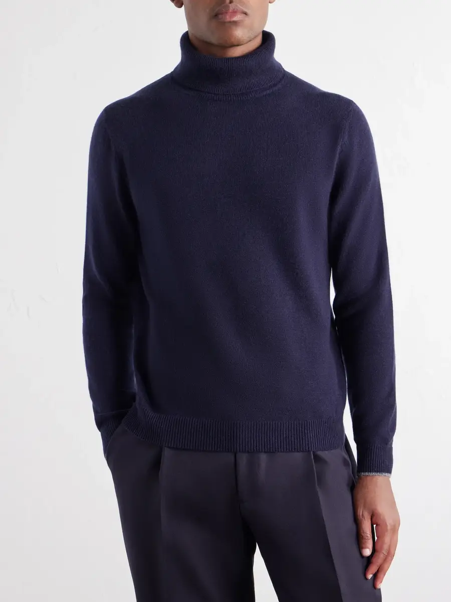 Sease Cashmere Rollneck Sweater - Men | Thumbnail 3