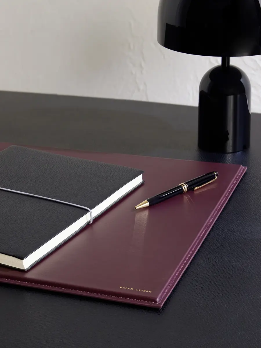 Ralph Lauren Home Brennan Leather Small Desk Blotter - Men | Thumbnail 2