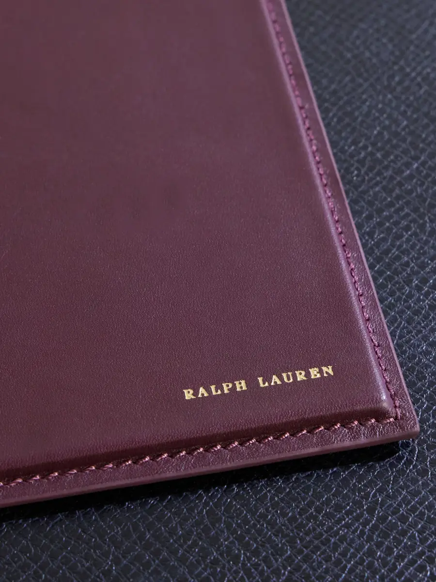 Ralph Lauren Home Brennan Leather Small Desk Blotter - Men | Thumbnail 3