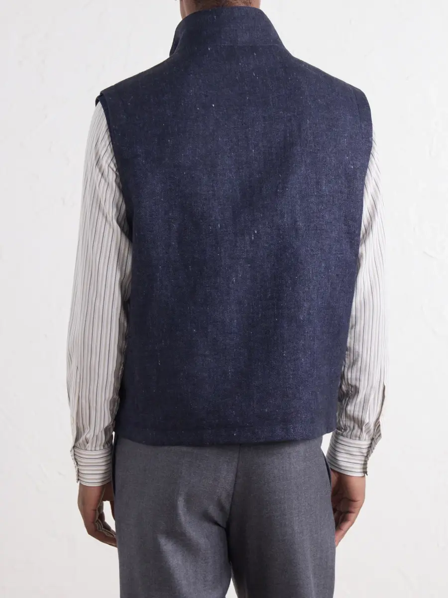 dunhill Reversible Gilet - Men | Thumbnail 4 dunhill Reversible Gilet - Men | Thumbnail 4