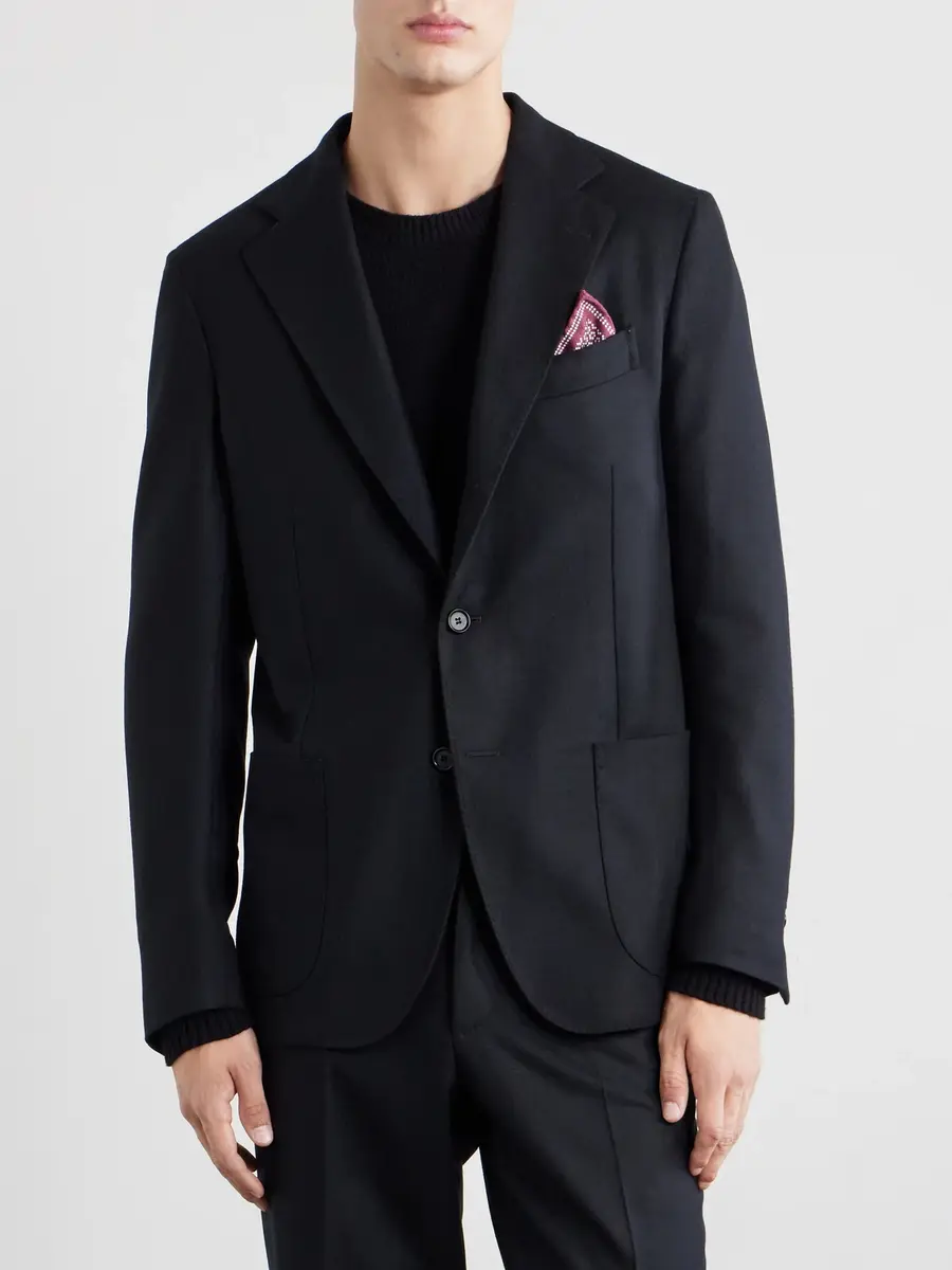 De Petrillo Posillipo Wool and Cashmere-Blend Twill Suit Jacket - Men | Thumbnail 3 De Petrillo Posillipo Wool and Cashmere-Blend Twill Suit Jacket - Men | Thumbnail 3