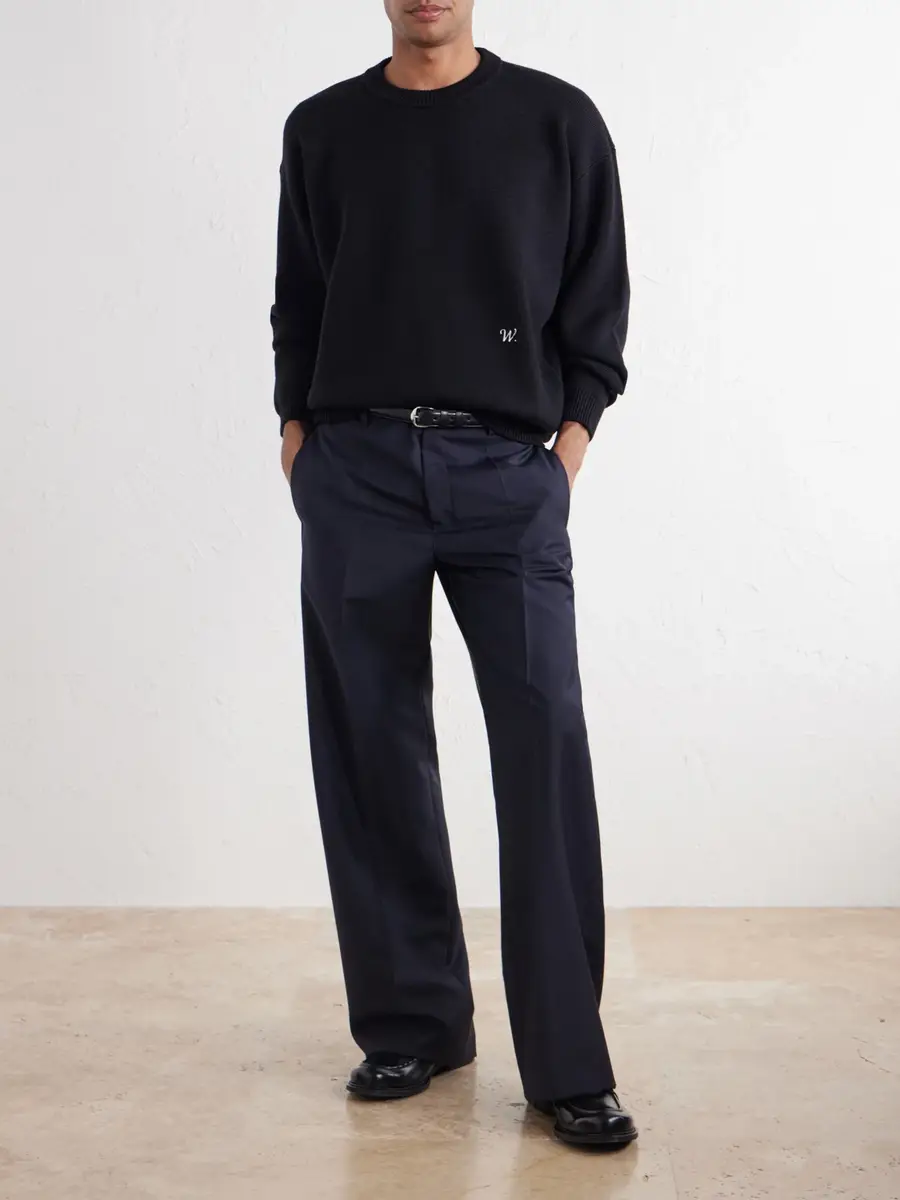 Willy Chavarria Embroidered Wool Sweater - Men | Thumbnail 2