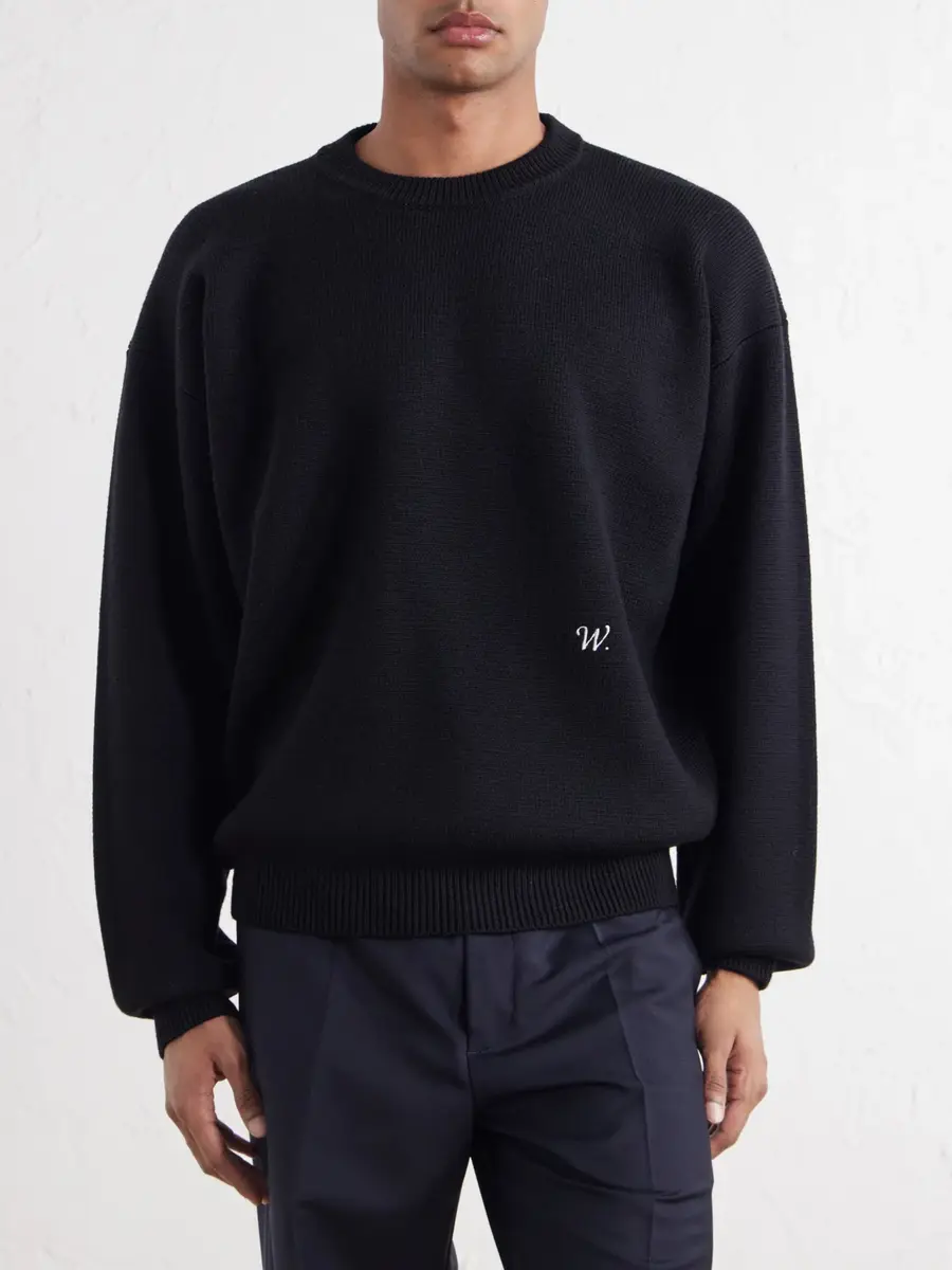 Willy Chavarria Embroidered Wool Sweater - Men | Thumbnail 3