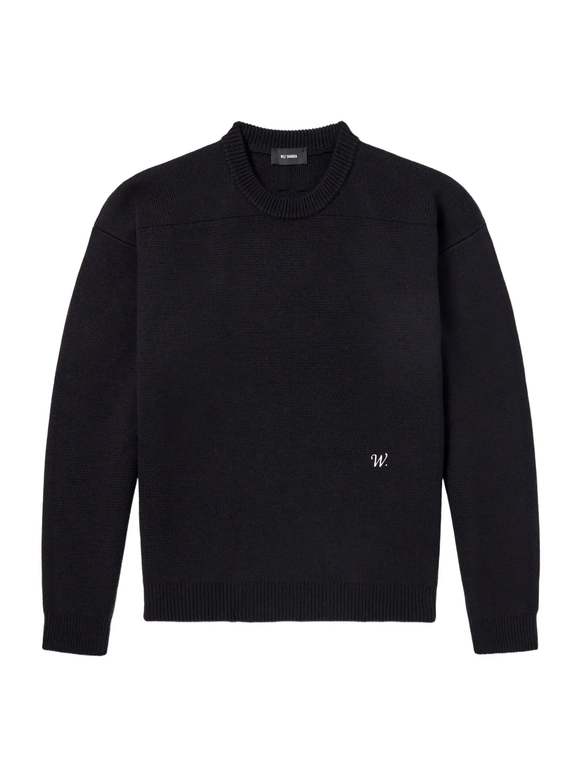 Embroidered Wool Sweater - Men Embroidered Wool Sweater - Men