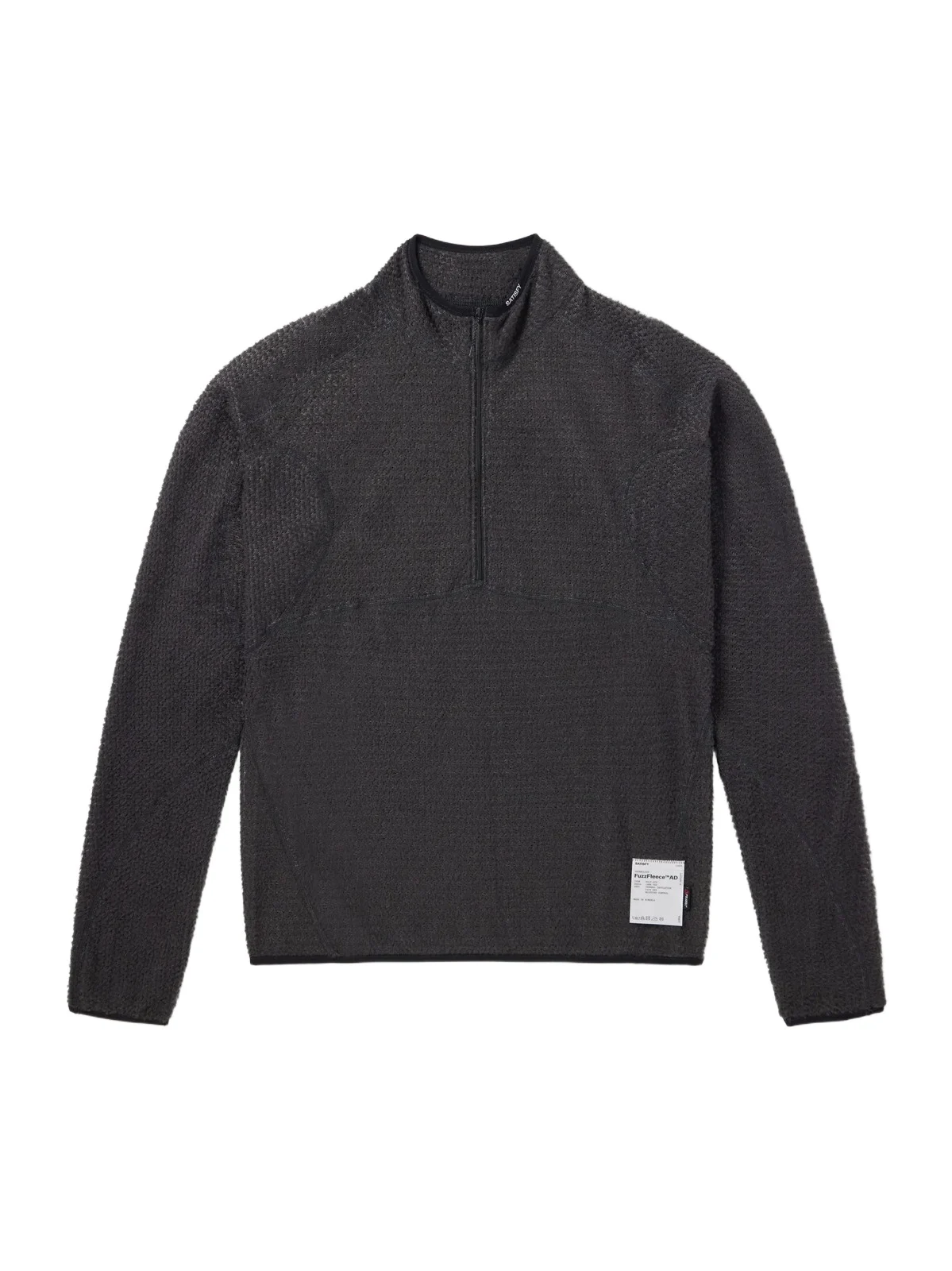 Satisfy Logo-Print FuzzFleece™ Half‑Zip Running Top - Men