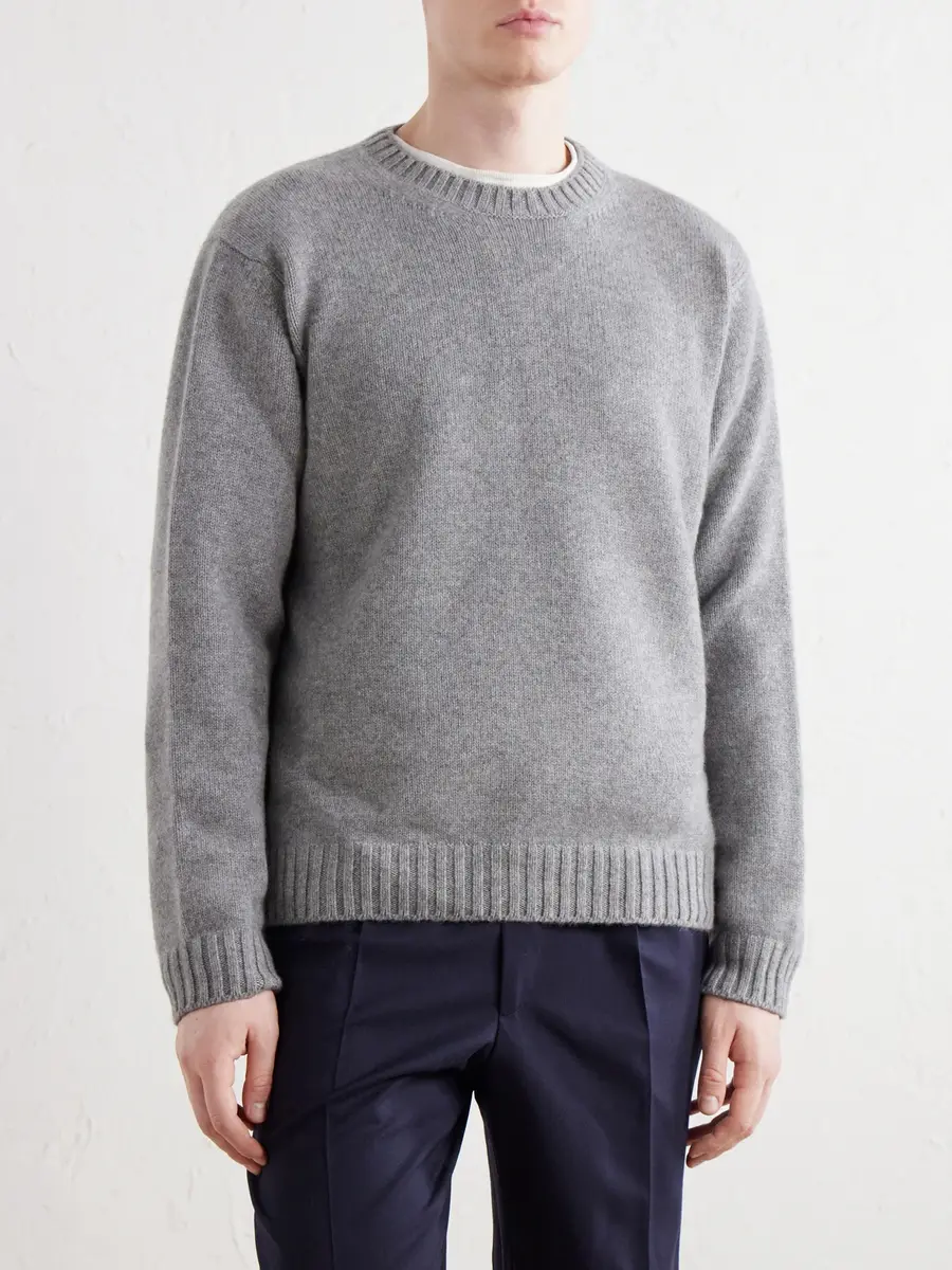 Saman Amel Cashmere Sweater - Men | Thumbnail 3 Saman Amel Cashmere Sweater - Men | Thumbnail 3