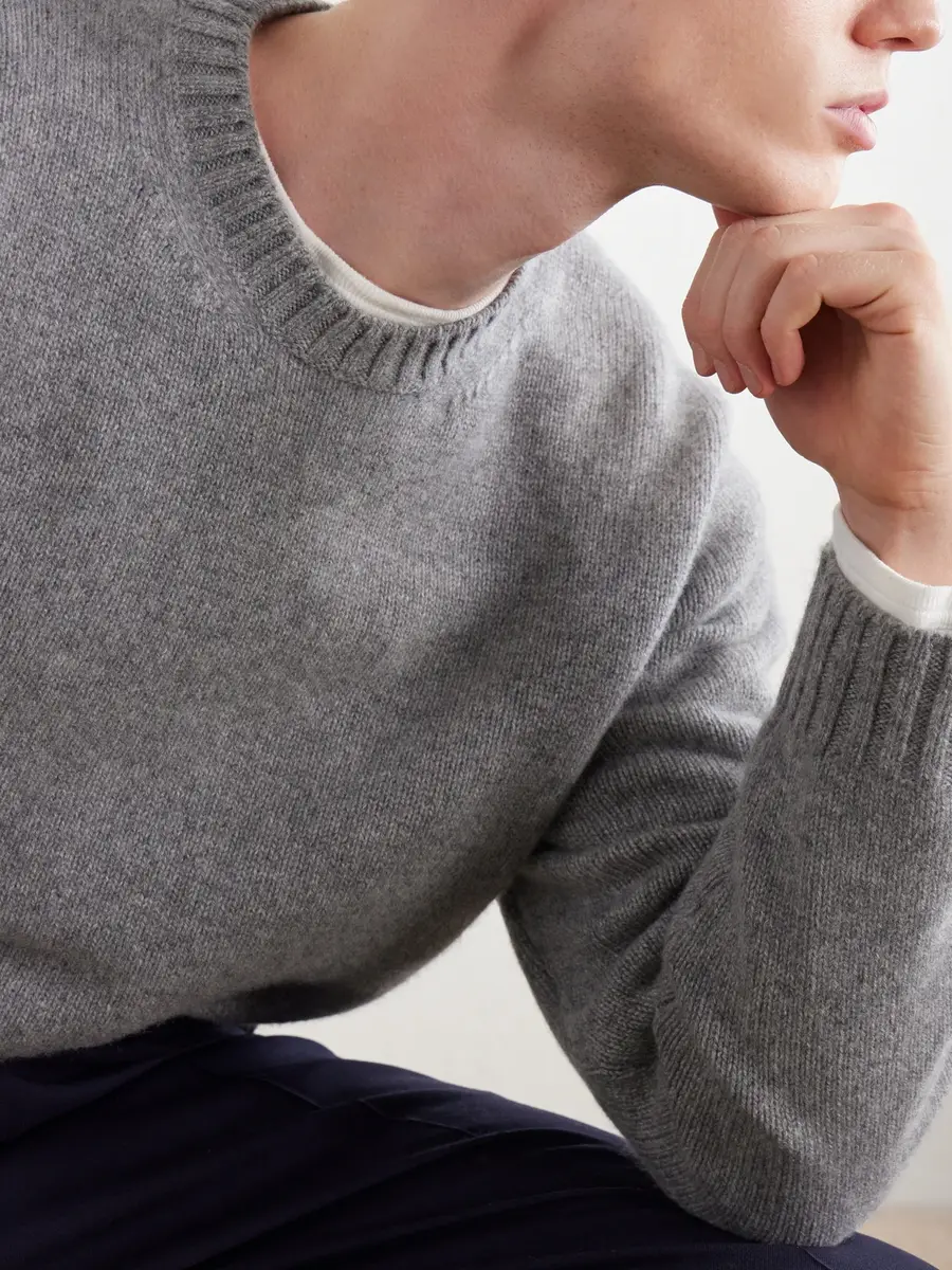 Saman Amel Cashmere Sweater - Men | Thumbnail 5 Saman Amel Cashmere Sweater - Men | Thumbnail 5