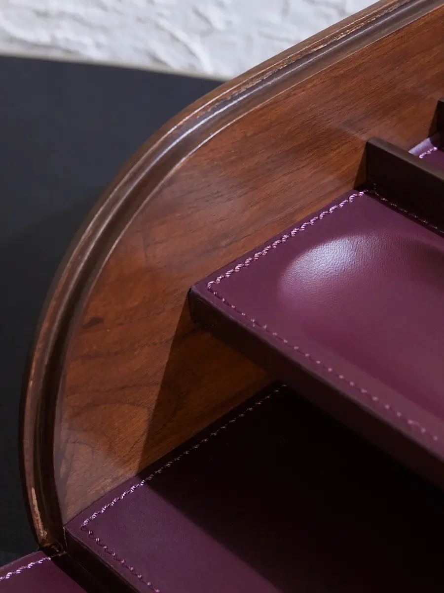Ralph Lauren Home Brennan Leather and Teak Writer's Box - Men | Thumbnail 4