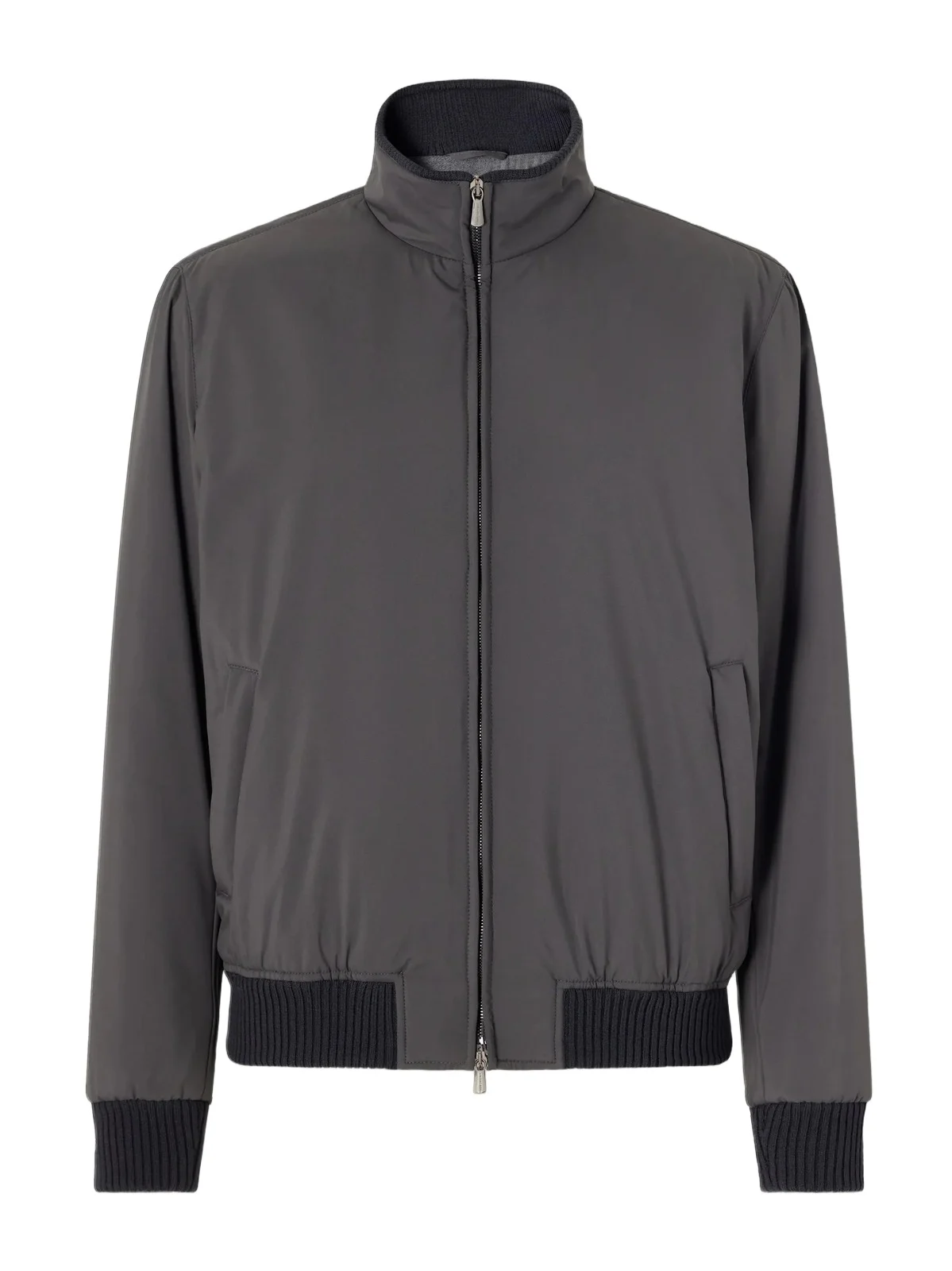 Thom Sweeney Nylon Bomber Jacket - Men