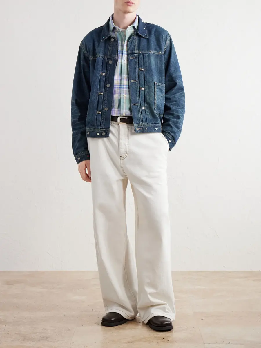 RRL Embellished Denim Jacket - Men | Thumbnail 2
