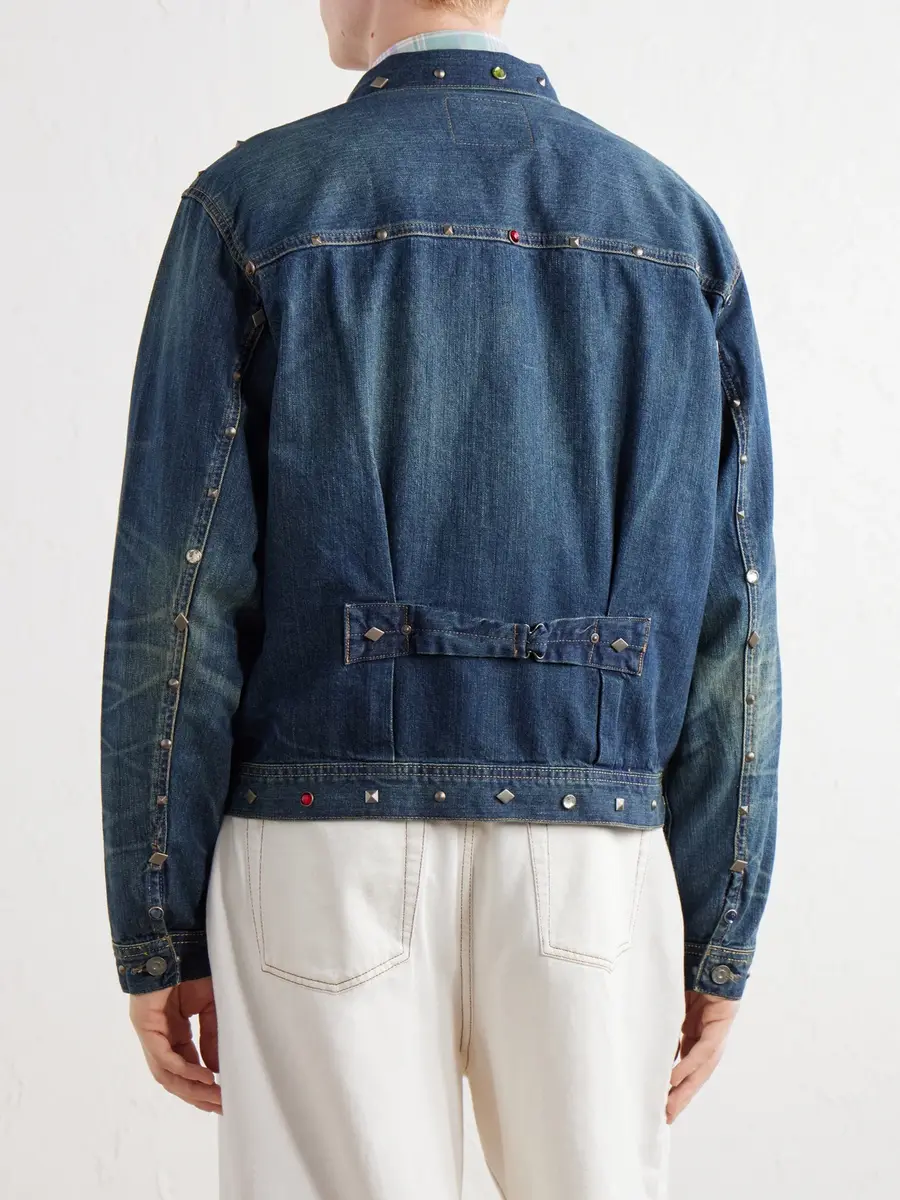 RRL Embellished Denim Jacket - Men | Thumbnail 4