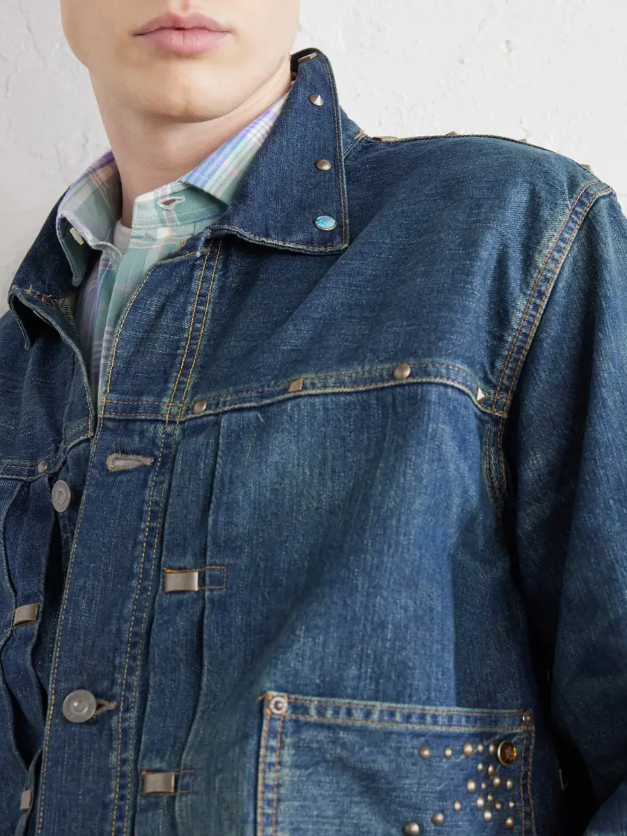 RRL Embellished Denim Jacket - Men | Thumbnail 5