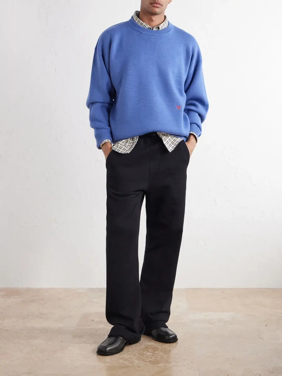 Willy Chavarria Embroidered Wool Sweater - Men | Thumbnail 2