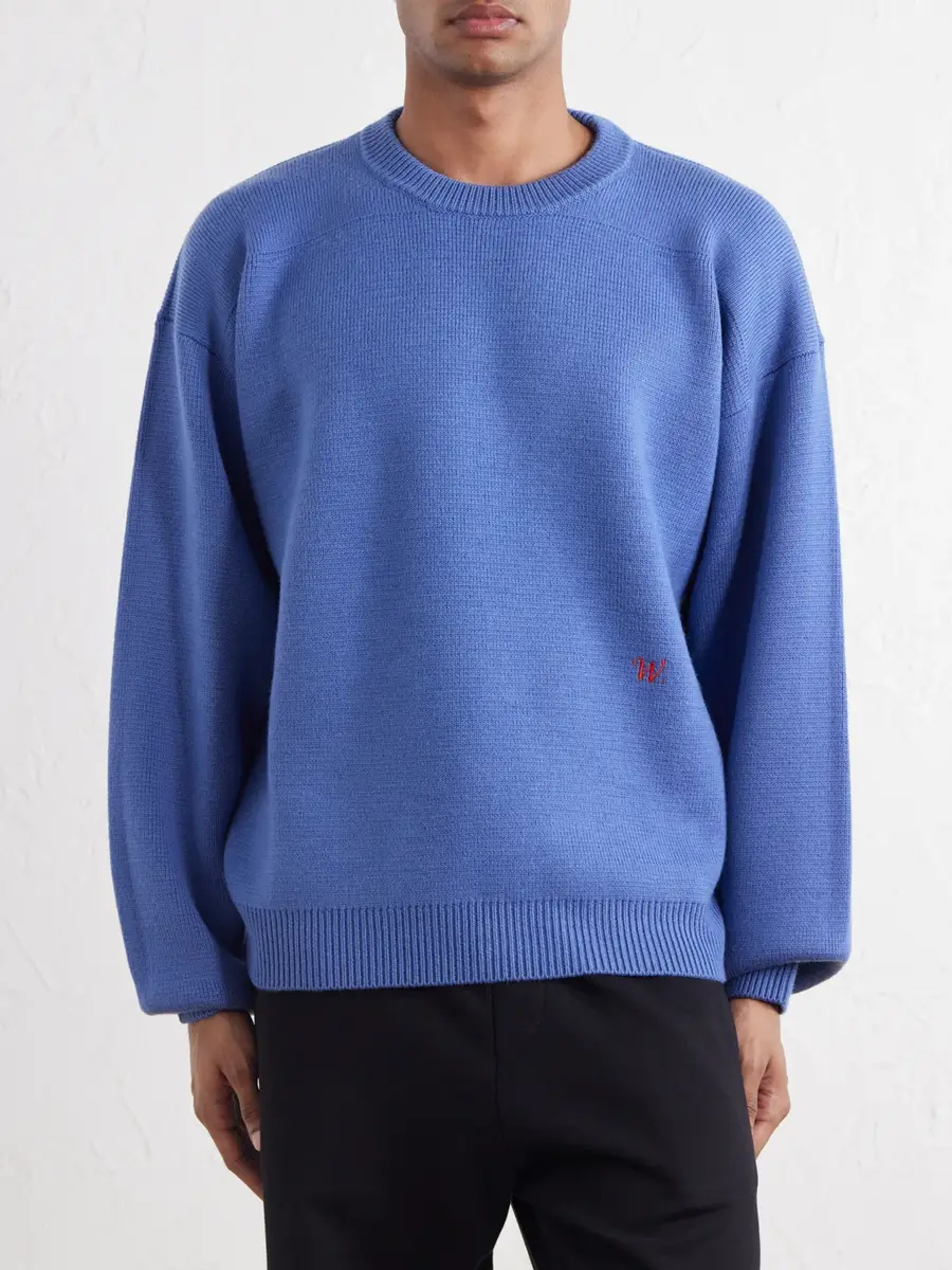 Willy Chavarria Embroidered Wool Sweater - Men | Thumbnail 3