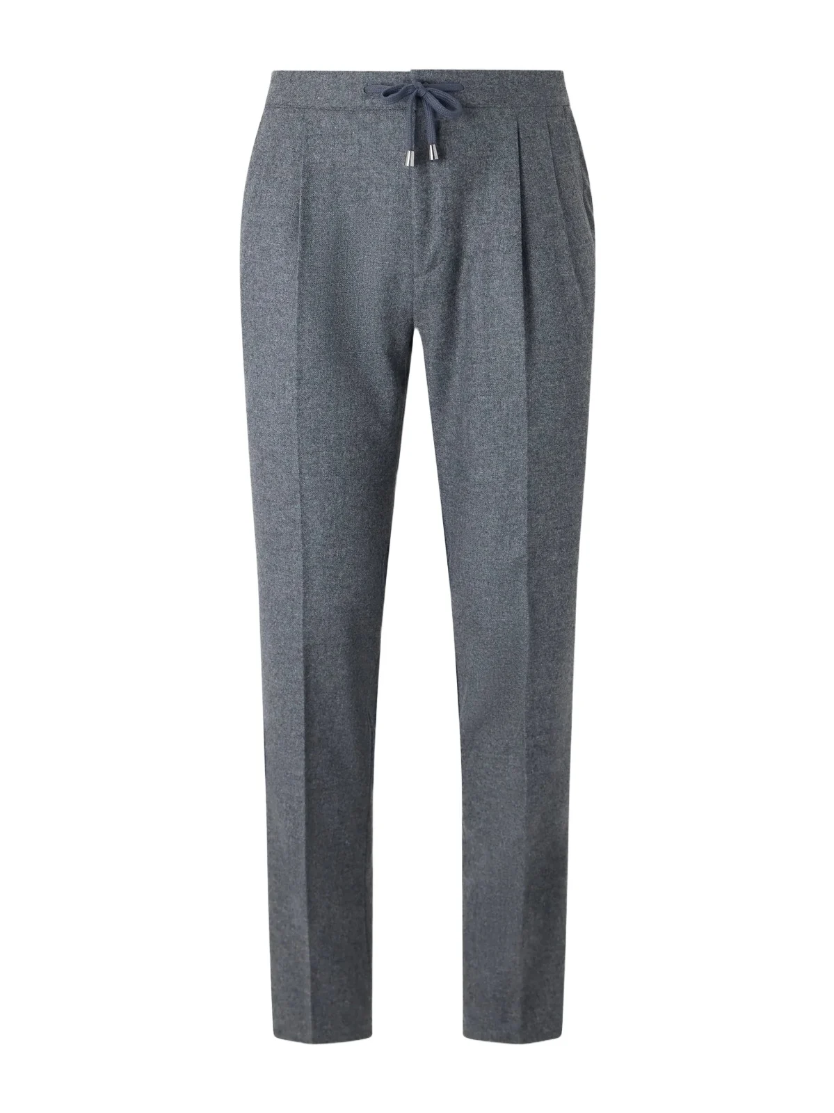 Straight-Leg Wool and Cashmere-Blend Drawstring Suit Trousers - Men Straight-Leg Wool and Cashmere-Blend Drawstring Suit Trousers - Men