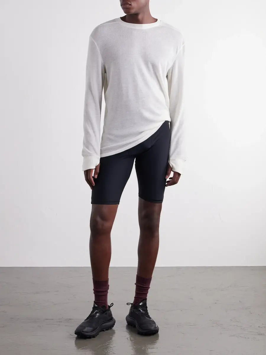 Literary Sport Pablo Slim-Fit Stretch-Jersey Running Shorts - Men | Thumbnail 2