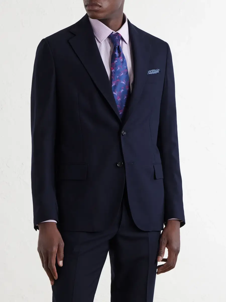 De Petrillo Virgin Wool Suit Jacket - Men | Thumbnail 3