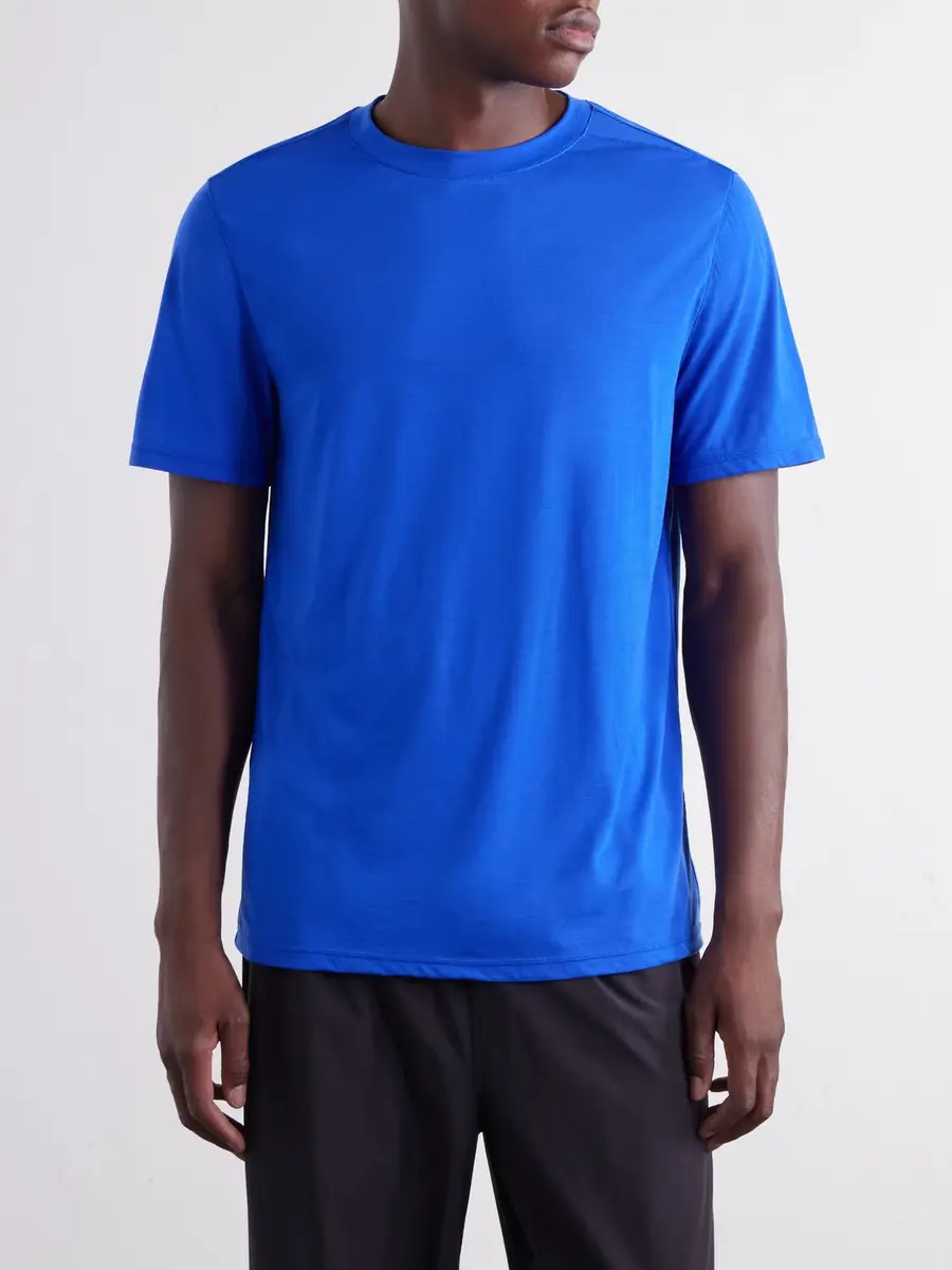 Literary Sport James Wool-Blend T-Shirt - Men | Thumbnail 3