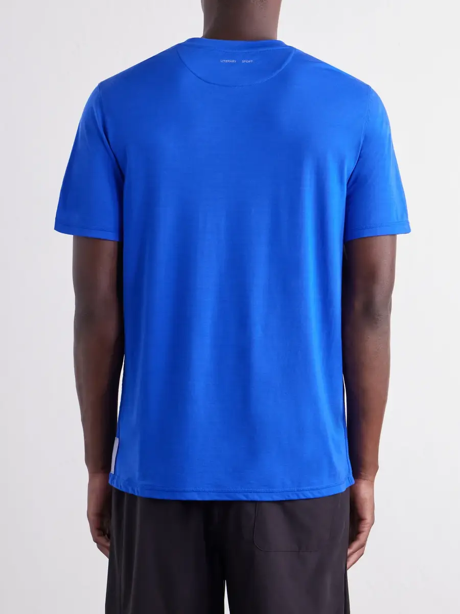 Literary Sport James Wool-Blend T-Shirt - Men | Thumbnail 4