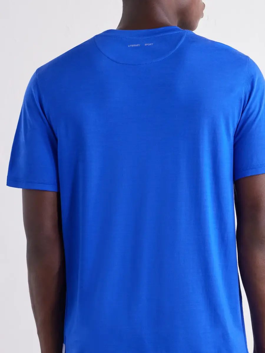 Literary Sport James Wool-Blend T-Shirt - Men | Thumbnail 5