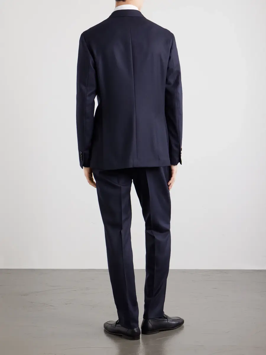 De Petrillo Sorrento Wool-Twill Suit Jacket - Men | Thumbnail 4 De Petrillo Sorrento Wool-Twill Suit Jacket - Men | Thumbnail 4